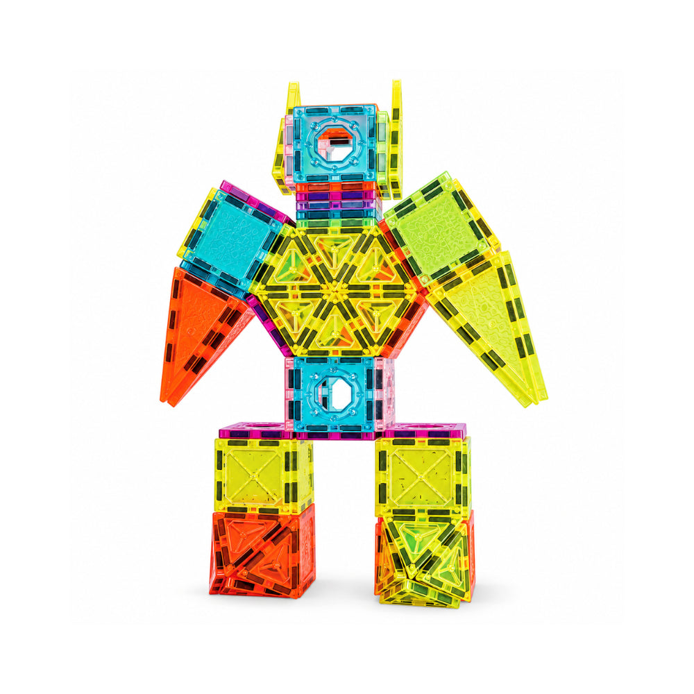 Kaiser Toy Box - Magnetic Build 85 Pieces Tiles - ROBOT